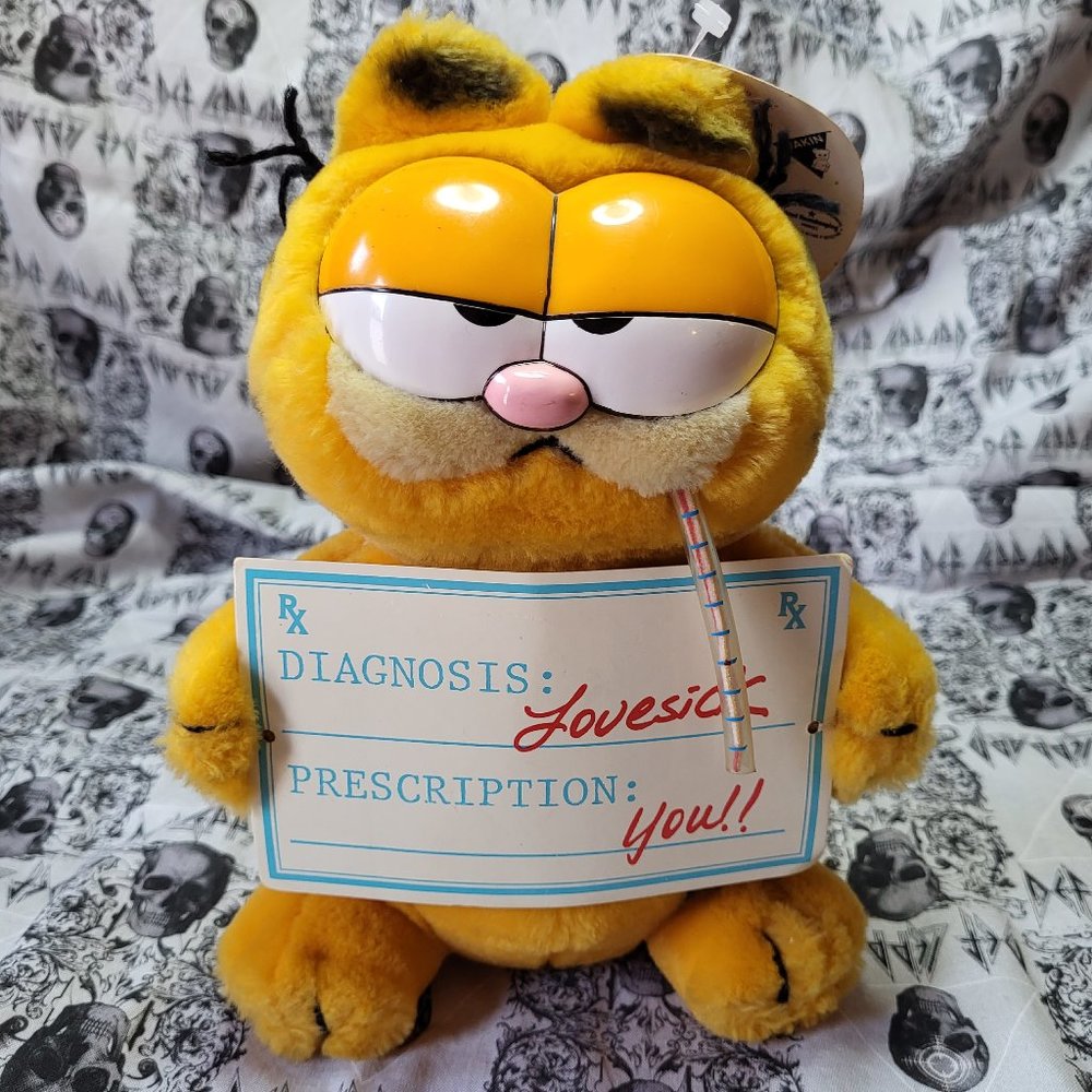 Vintage NWT stuff Garfield Valentine's